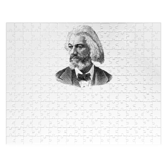 Progress Black History Frederick Douglass Quote Jigsaw Puzzles