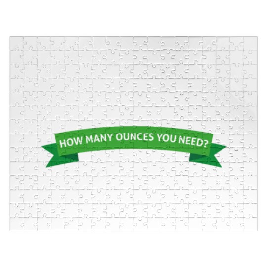 Budtender Design Hemp Dispensary Medical Marijuana Jigsaw Puzzles