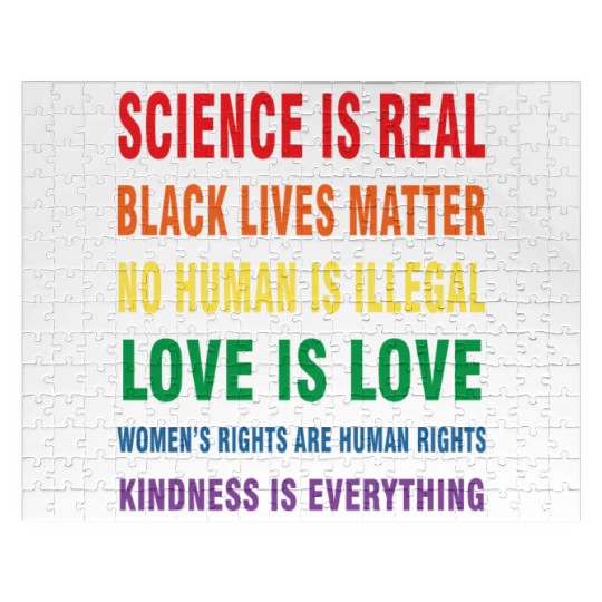 Science is real Jigsaw Puzzles