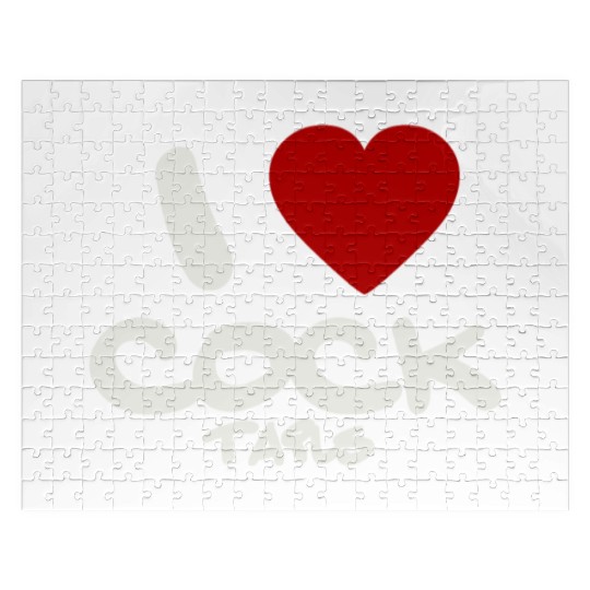I LOVE COCK TAILS Jigsaw Puzzles