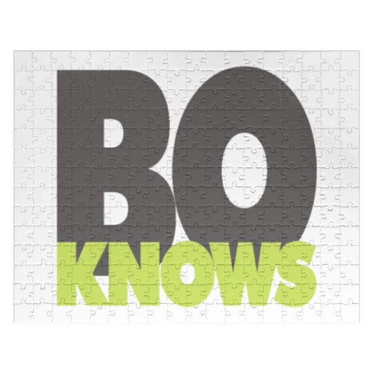 BO KNOWS Jigsaw Puzzles