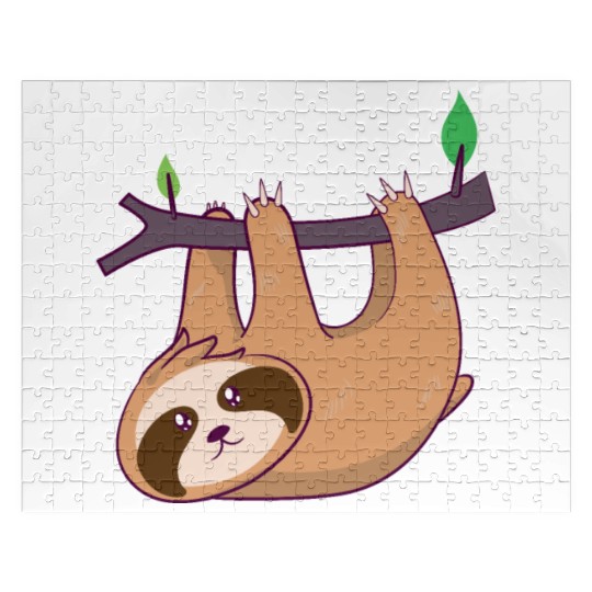 Sloth Sloth Sloth Chill Relax Jigsaw Puzzles