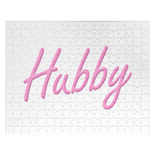 Hubby Neon - Pink Jigsaw Puzzles