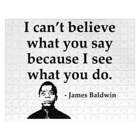Black History Jigsaw Puzzles james Baldwin I Can t Believ