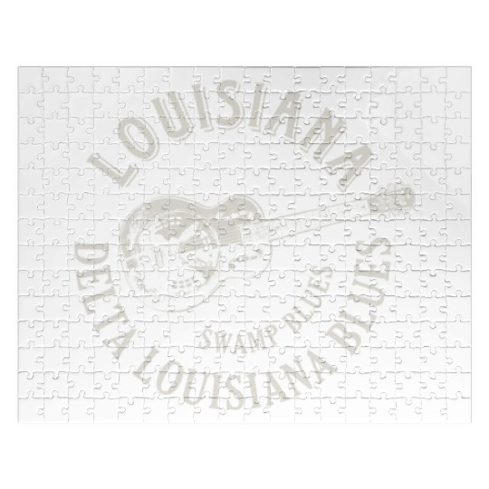 Louisiana Delta Blues Swamp Blues Guitar Jigsaw Puzzles