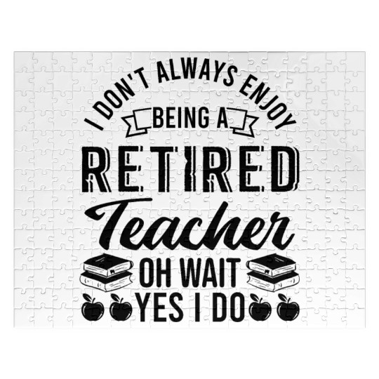 Retired Teacher Jigsaw Puzzles