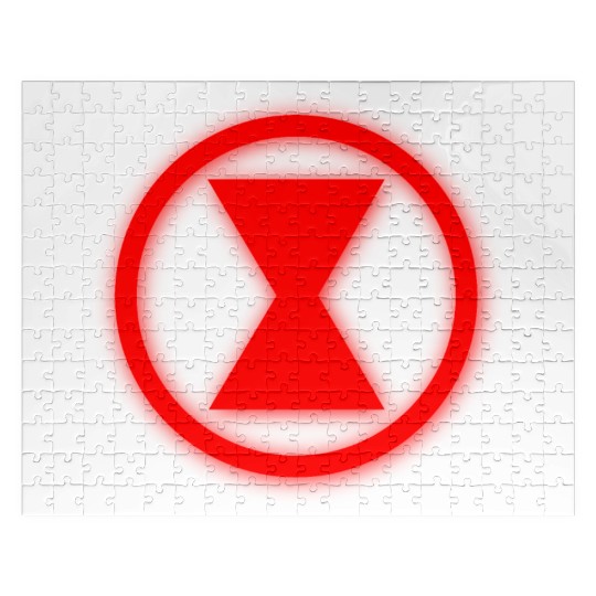 Neon Black Widow Jigsaw Puzzles