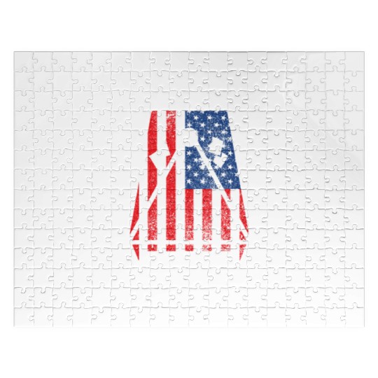Make Cornhole Great Again Funny USA Gift Jigsaw Puzzles
