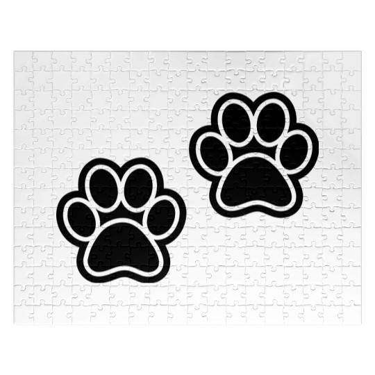 Paw Prints Jigsaw Puzzles