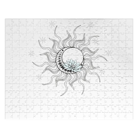 sun moon star Jigsaw Puzzles