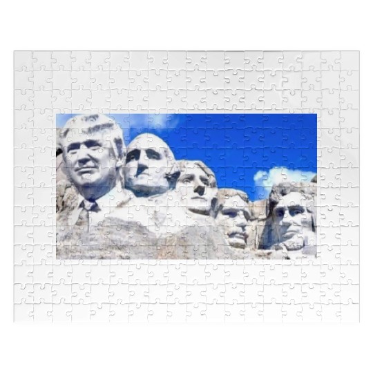 Mount Rushmore Trump Jigsaw Puzzles