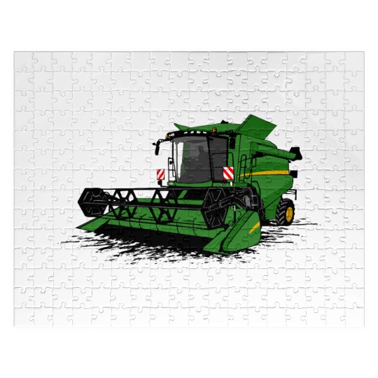 combine harvesters - farmer - agriculture - farm Jigsaw Puzzles