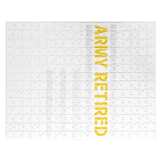 US Army Retired Jigsaw Puzzles