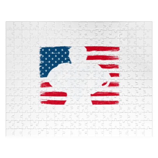 Donald Pump Trump Workout Patriotic Fitness Gym Fu Jigsaw Puzzles