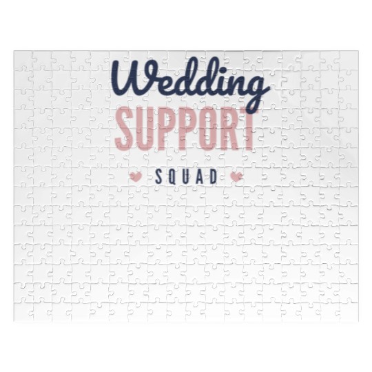 Wedding support squad Jigsaw Puzzles