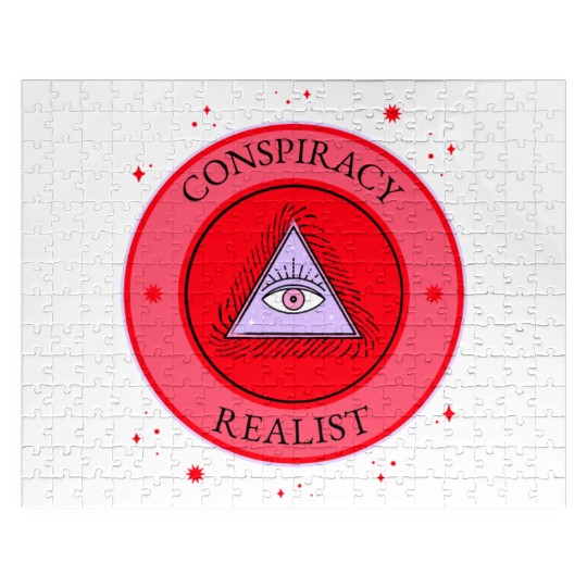 conspiracy realist for conspiracy theorists free t Jigsaw Puzzles