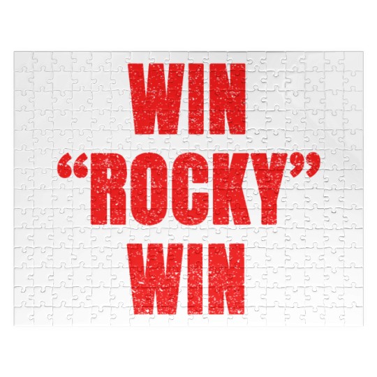 win rocky win Jigsaw Puzzles inspired boxing Jigsaw Puzzles
