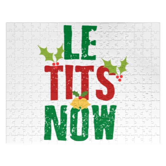 Le Tits Now - LET IT SNOW FUNNY CHRISTMAS PARTY Jigsaw Puzzles