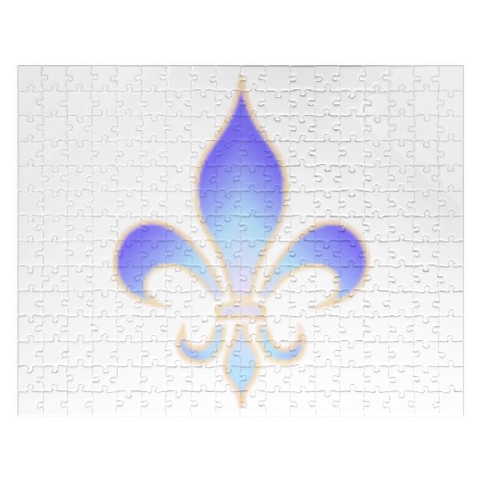 Lily Flower Fleur de Lys Royal Flower Power Roi Jigsaw Puzzles