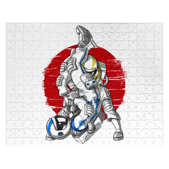 Jiu-Jitsu Astronaut Fighters Jigsaw Puzzles