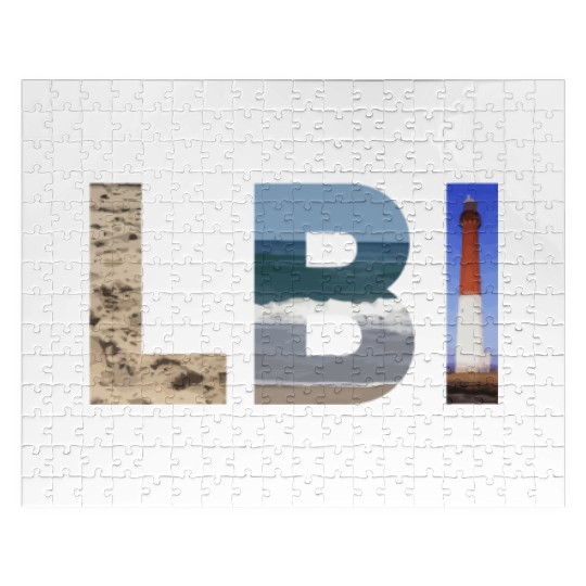 Lbi Long Beach Island Nj Photo Beach Ocean Lightho Jigsaw Puzzles