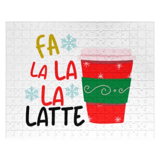 FA La La La Latte Jigsaw Puzzles