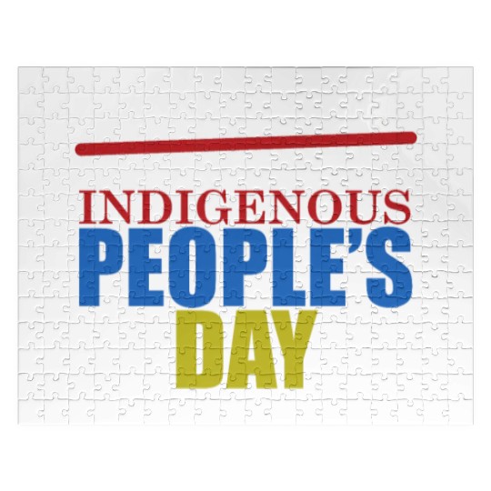 Columbus Indigenous People's Day Indian Native Ame Jigsaw Puzzles