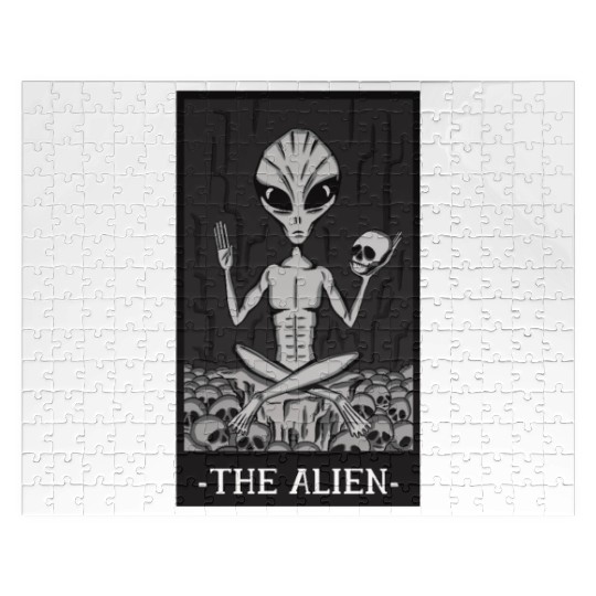 The Alien Tarot Card Jigsaw Puzzles