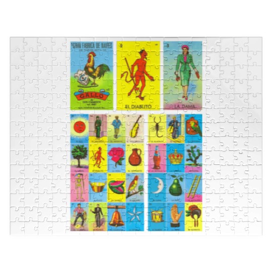 Loteria Mexican Jigsaw Puzzles