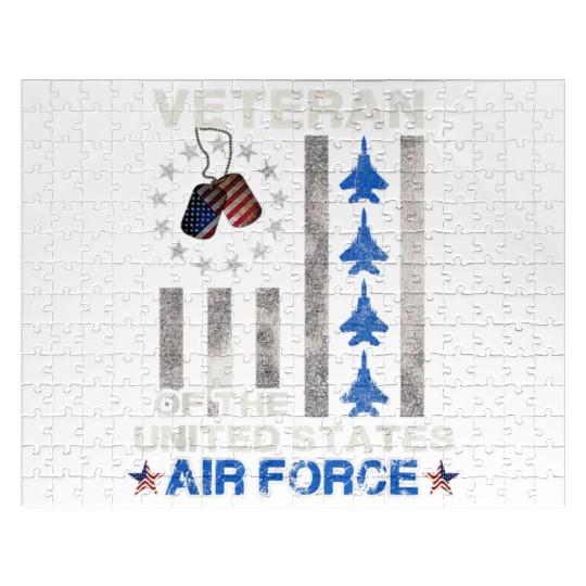 Veteran Of The United States Air Force US Air Jigsaw Puzzles