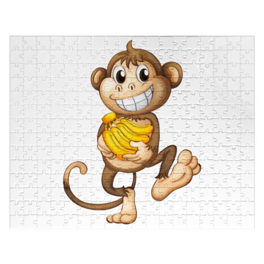 Monkey banana Jigsaw Puzzles