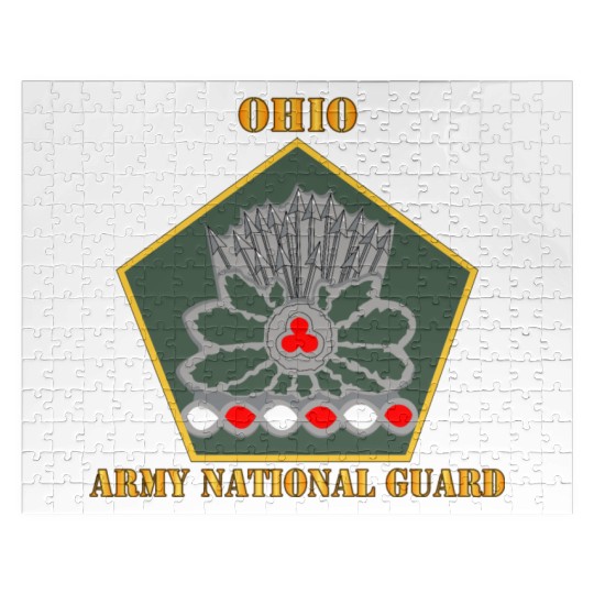Army Ohio Army National Guard DUI Jigsaw Puzzles
