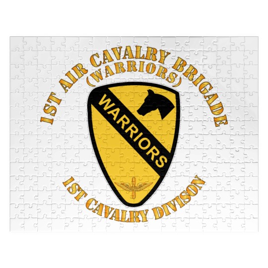Army 1st Air Cavalry Bde Warriors 1st Cav Division Jigsaw Puzzles