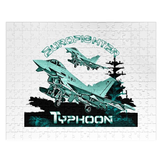 Eurofighter Typhoon fighter jet Jigsaw Puzzles