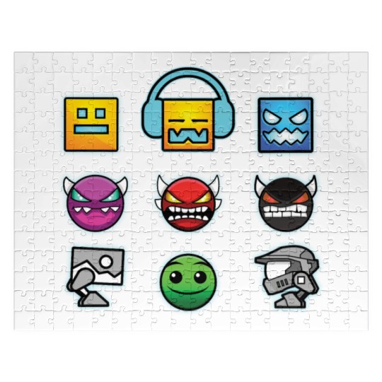 geometry dash insane Jigsaw Puzzles