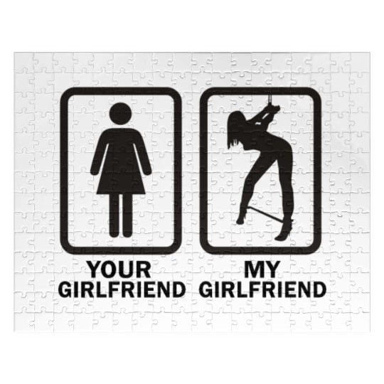 your girlfriend vs my girlfriend funny bdsm Jigsaw Puzzles
