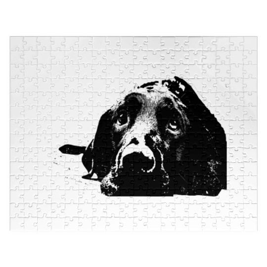 Black Labrador Retriever Jigsaw Puzzles