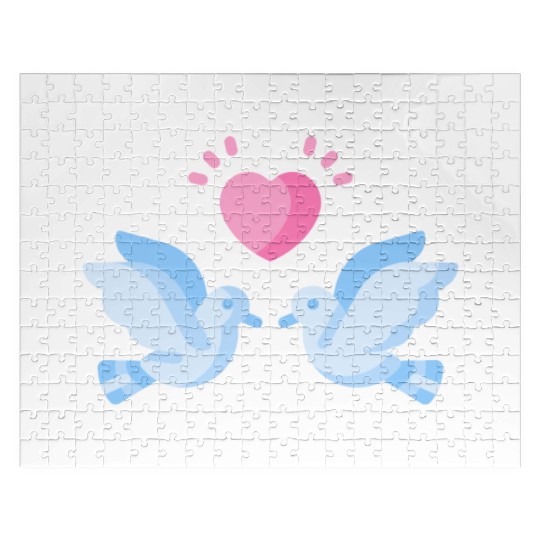 Bird lover freedom peace love Jigsaw Puzzles