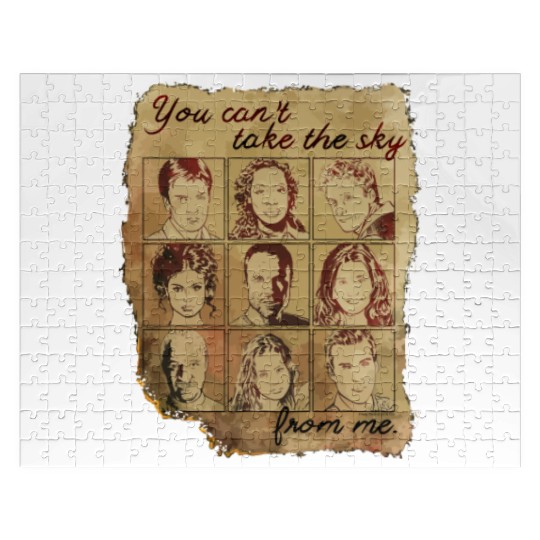 Firefly Burned Poster Jigsaw Puzzles