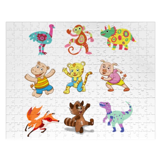 cute Animal Crossing Characters Jigsaw Puzzles