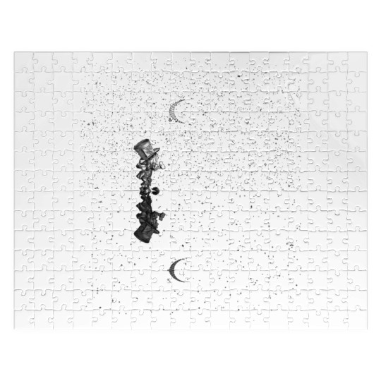 The Mad Hatter Starry Night Alice In Wonderland Jigsaw Puzzles