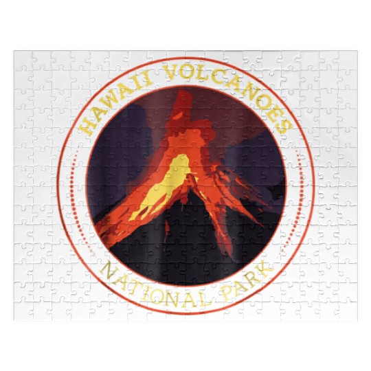 Hawaii Volcanoes National Park Jigsaw Puzzles Camping H