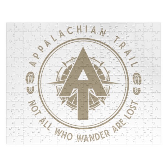 Appalachian Trail Logo Hiking Wander in the US Jigsaw Puzzles
