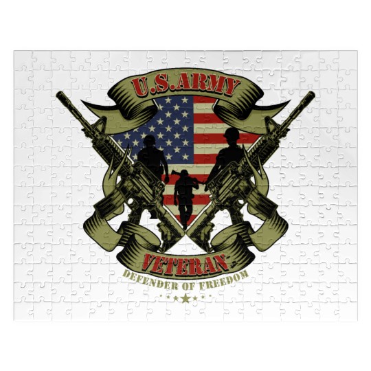 US Army Veteran Jigsaw Puzzles