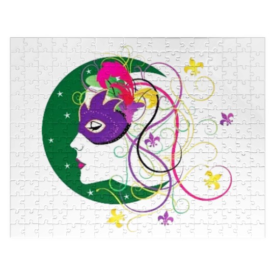 krewe of Nyx - Mardi Gras New Orleans Carnaval Jigsaw Puzzles