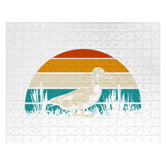 Duck hunting animal welfare gift idea Jigsaw Puzzles