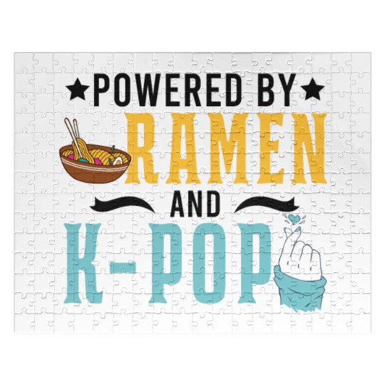 Korean Pop Ramen K-POP South Korea Gift Jigsaw Puzzles