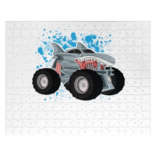 Monster Trucks Rule... Monster Truck Jigsaw Puzzles