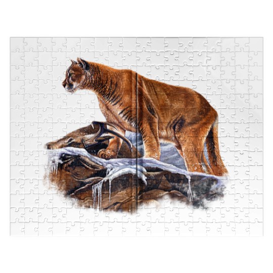 Mountain Lion Cougar Jigsaw Puzzles