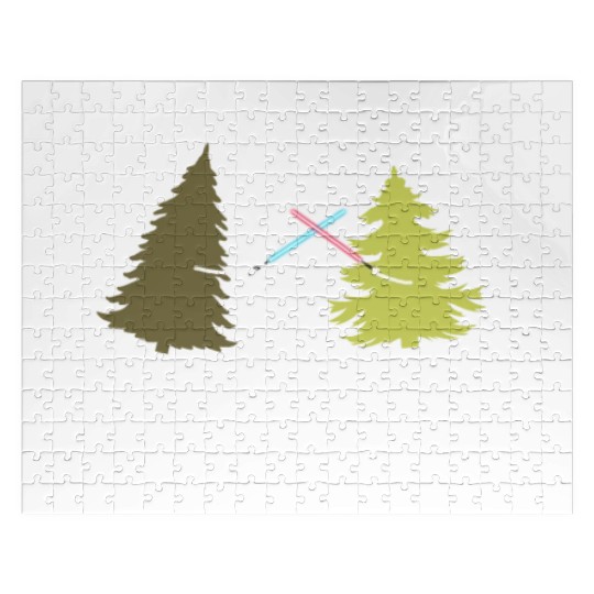 May the forest be with you Jigsaw Puzzles